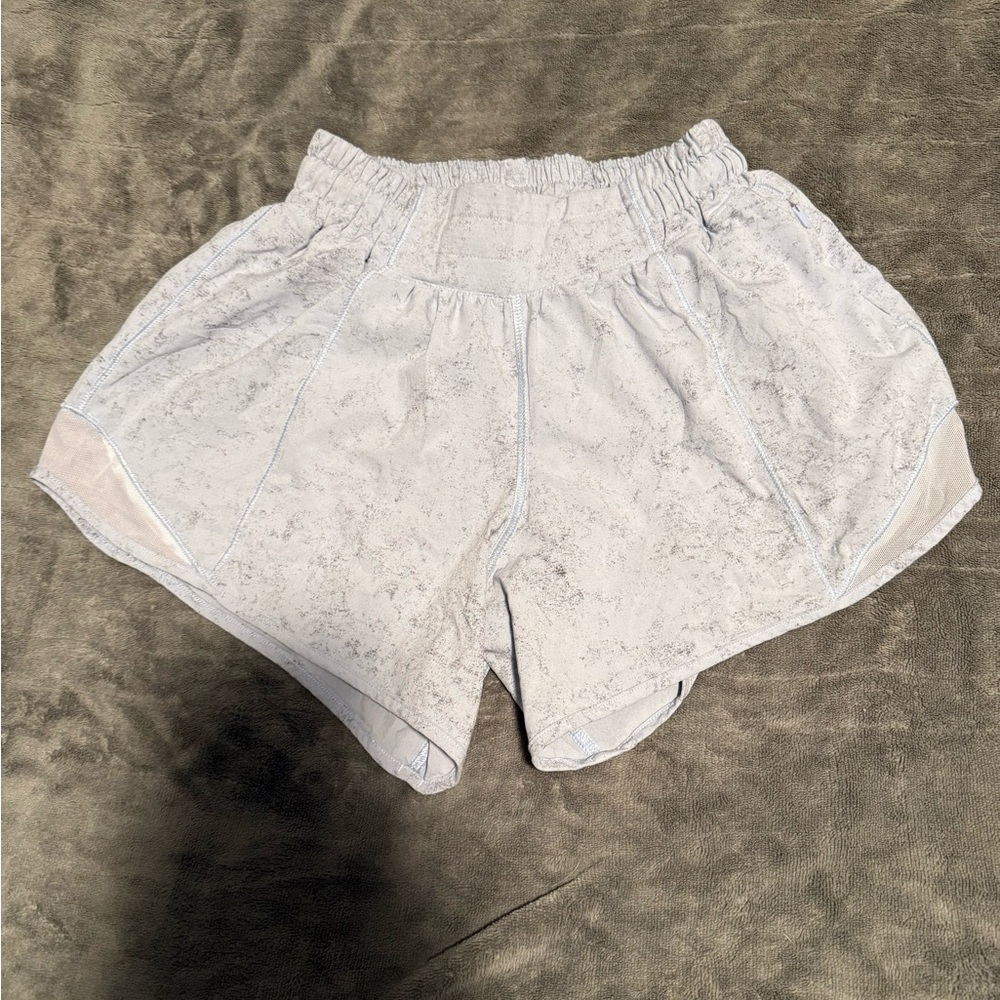 lululemon athletica Light Gray Athletic Shorts